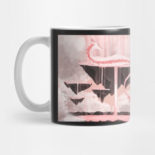 Pink Water Dragon Mug